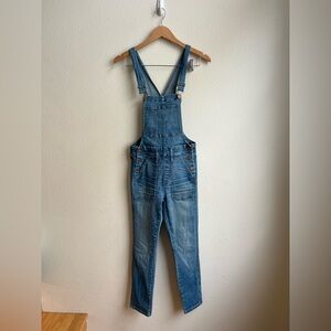 Madewell Light Blue Denim Overalls, Skinny, Size XS